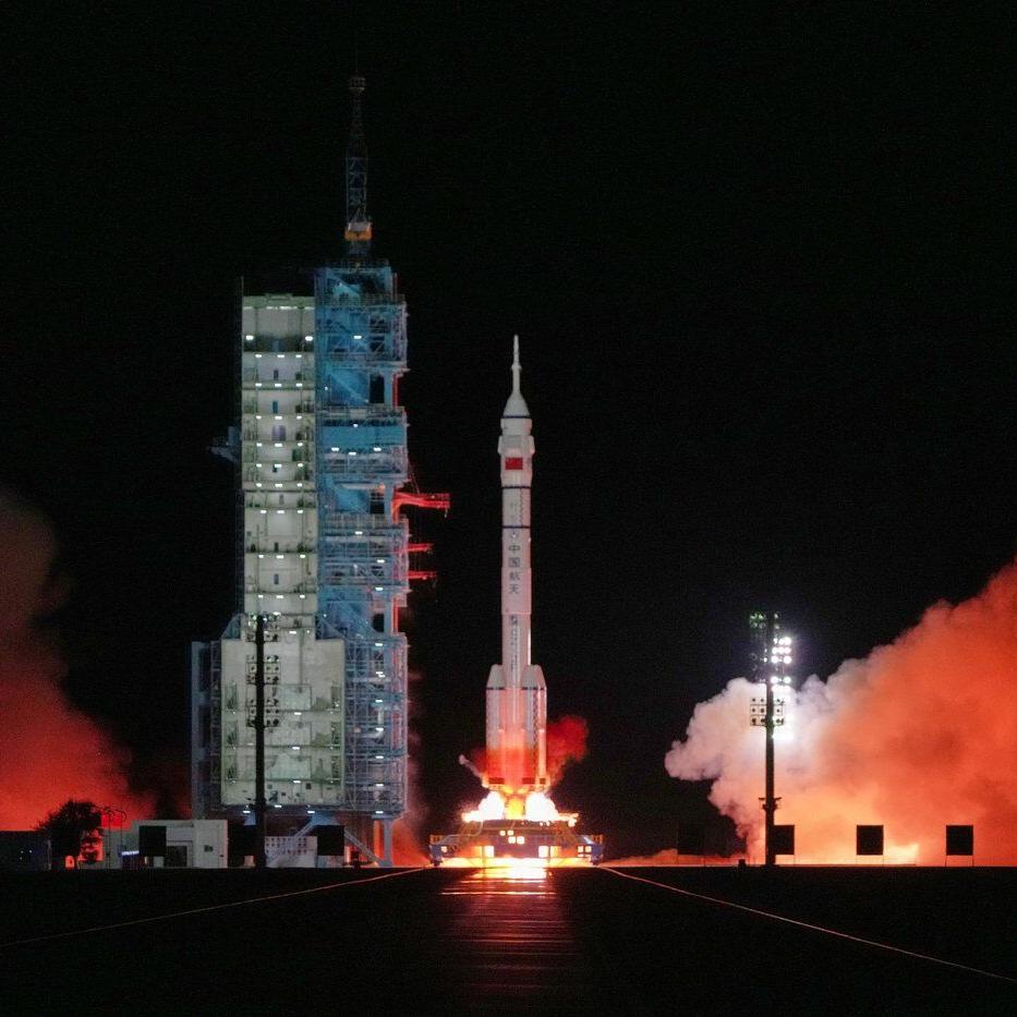 China sends astronauts - and mice - on its latest space station mission